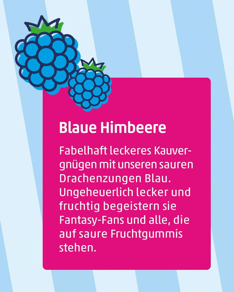 hitschies Saure Drachenzungen blau 125g