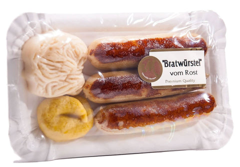 Odenwälder Marzipan Rostbratwürste mit Kraut 100g