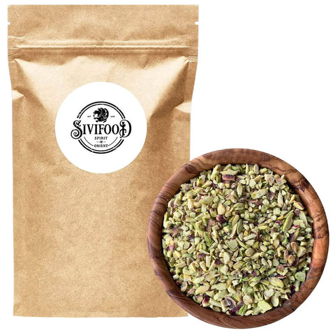 SIVIFOOD Pistazienkerne grob gehackt 250g