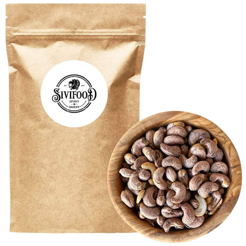 SIVIFOOD Jumbo Cashewkerne mit Haut 250g