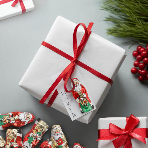 Riegelein massive Weihnachtsmännchen Dose, 70 Stück