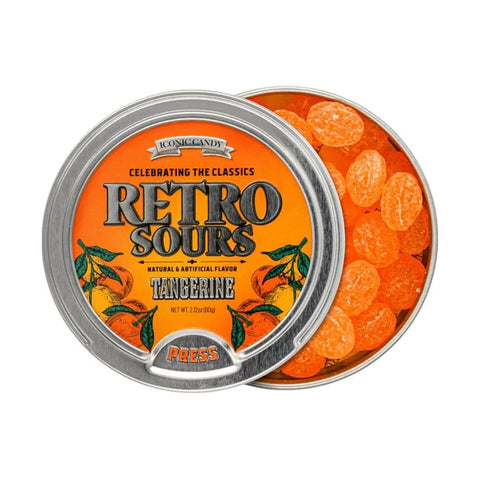 Iconic Retro Sours Tangerine 60g