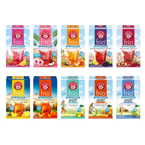 Teekanne frio 10er Pack je 18 Beutel á 2,5g