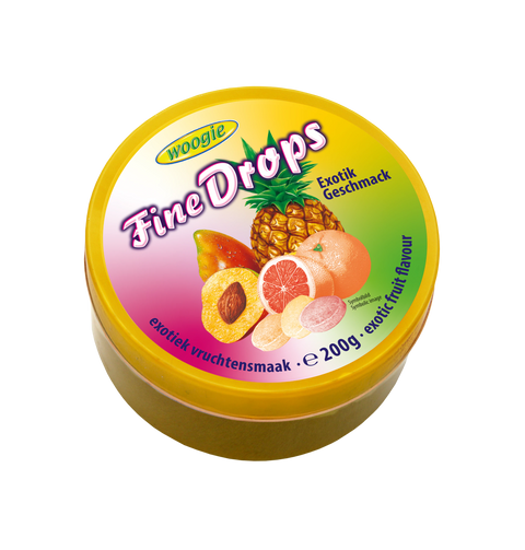 Woogie Fine Drops mit Exoticgeschmack 200g