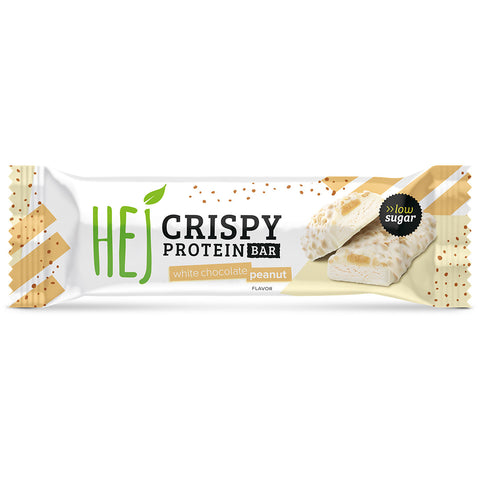 HEJ Crispy Bar Proteinriegel White Chocolate Peanut 45g