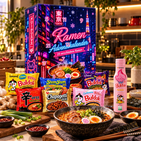 Ramen XXL Adventskalender - 24 köstliche Instant-Nudeln