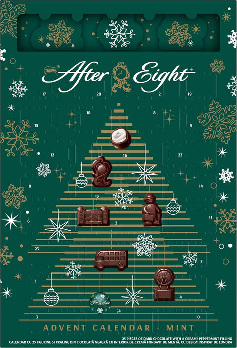 After Eight Adventskalender London Design Edition 195g