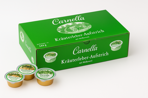 Carnella Kräuter Leberaufstrich 60 x 24 g