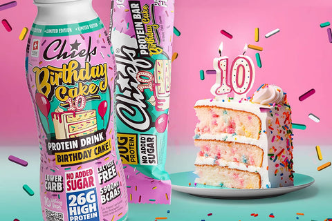 Chiefs Proteinriegel Birthday Cake 55g