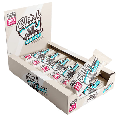 Chiefs Proteinriegel White Mocha 55g