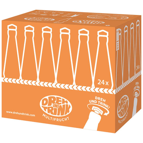 Dreh und Trink Multifrucht, 24 Stück (24 x 200ml)