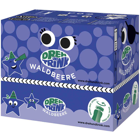 Dreh und Trink Waldbeere, 24 Stück (24 x 200ml)