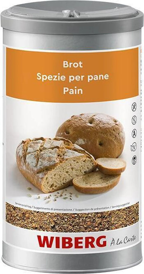 Wiberg Brot Gewürzmischung, geschrotet 550g