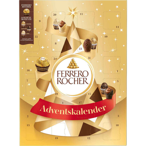 Ferrero Rocher & Goldene Momente Adventskalender 258g