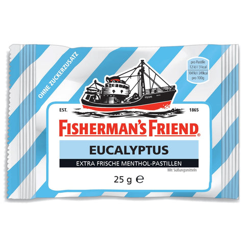 Fisherman's Friend Eucalyptus ohne Zuckerzusatz 24 x 25g