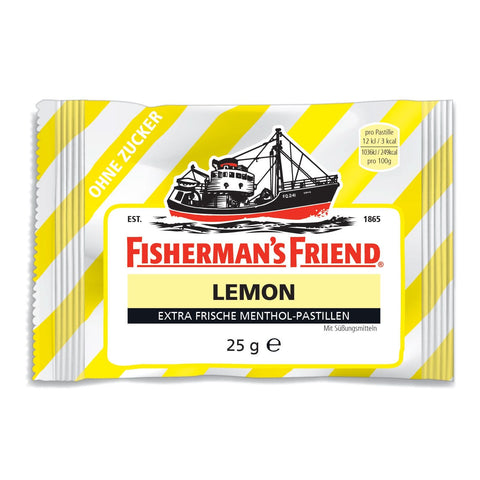 Fisherman's Friend Lemon ohne Zucker 24 x 25g