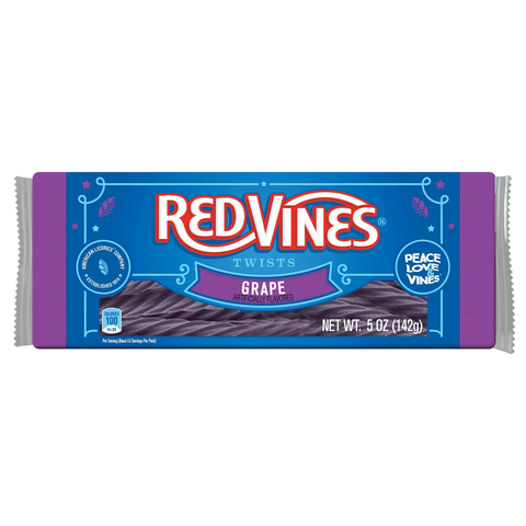 Red Vines Grape Licorice Twists 142g