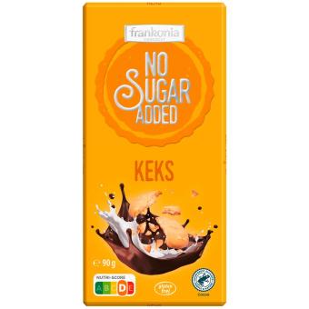 Frankonia No Sugar Added Keks Schokolade 90g