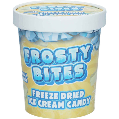 Frosty Bites Freeze Dried Candy Ice Cream Vanilla 40g