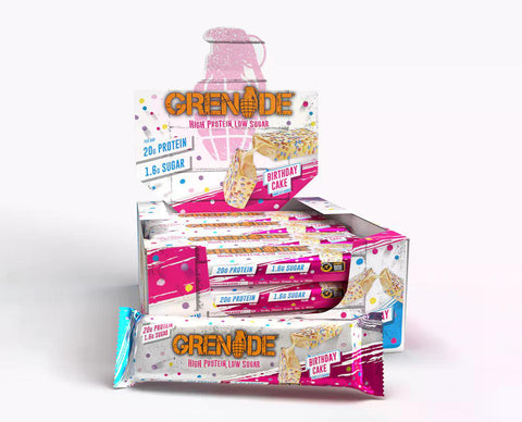 Grenade Proteinriegel Birthday Cake 60g
