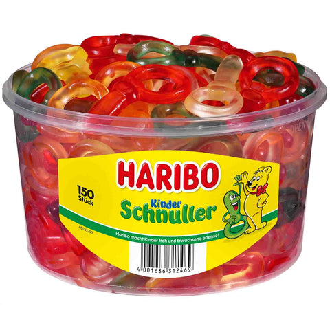 Haribo Kinder Schnuller 150er Dose - Prime-Store Süßigkeiten Schnellversand
