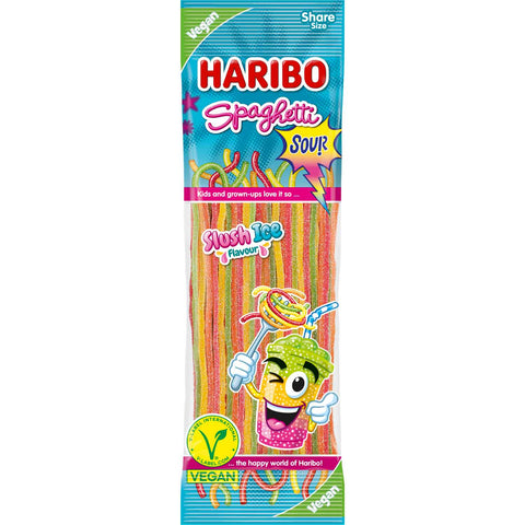 Haribo Spaghetti Slush Ice sour vegan 200g