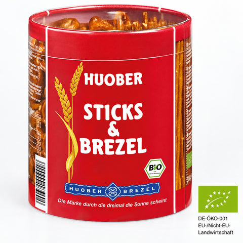Huober Brezel Sticks & Brezel Bio 300g