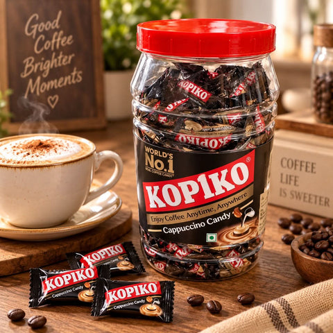 Kopiko Cappuccino Candy – Kaffee-Bonbons 840g