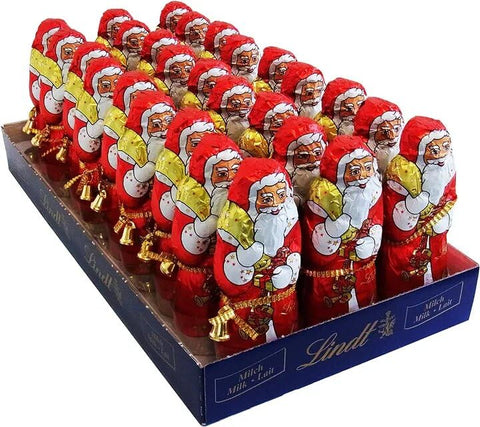 Lindt Weihnachtsmann Vollmilch-Schokolade – 33er Pack (33 × 70g)