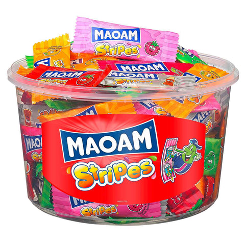 Maoam Mini Stripes Runddose 100 Stück
