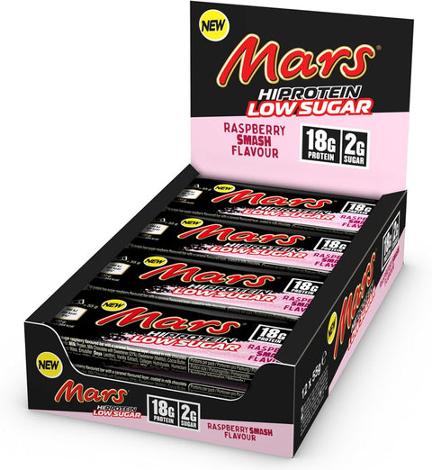 Mars Low Sugar High Protein Bar Raspberry Smash 55g