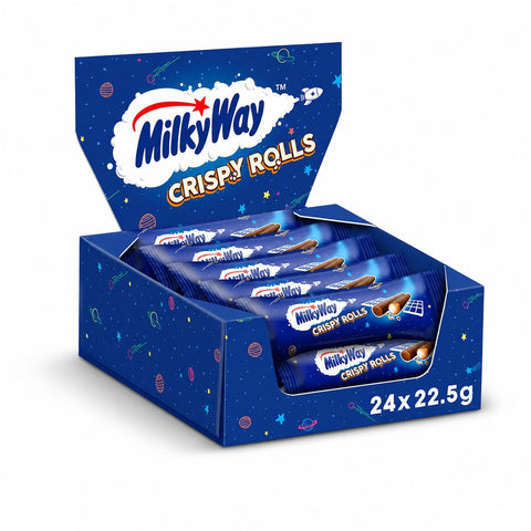 Crispy Rolls Waffelröllchen 24x25g