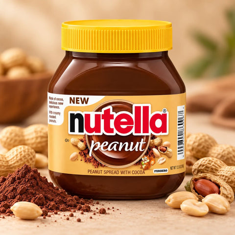 nutella Peanut 371 g – Nuss-Nougat-Aufstrich mit Erdnüssen