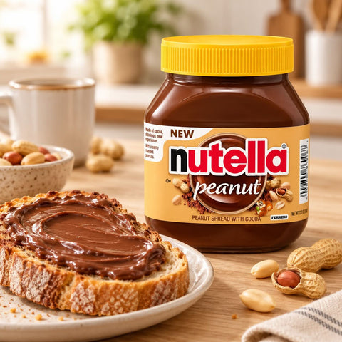 nutella Peanut 371 g – Nuss-Nougat-Aufstrich mit Erdnüssen