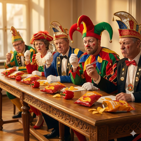 Paprika Chips als Karneval-Wurfmaterial – 40×20 g Mini-Chips einzeln verpackt