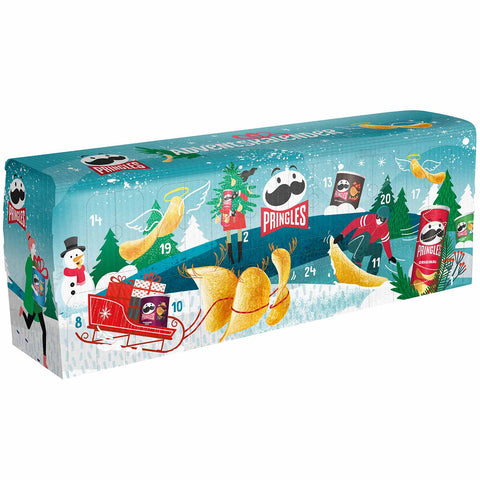 Pringles Adventskalender Türkis