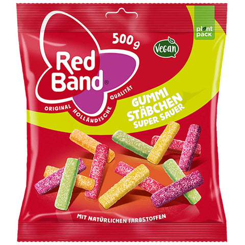Red Band Gummi Stäbchen super sauer 500g