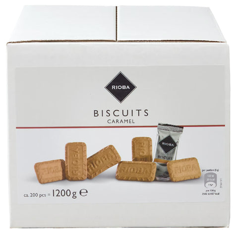 Rioba Kaffee Kekse 'Karamell' 200 St. einzeln verpackt