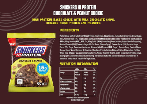 Snickers High Protein Cookie 60g