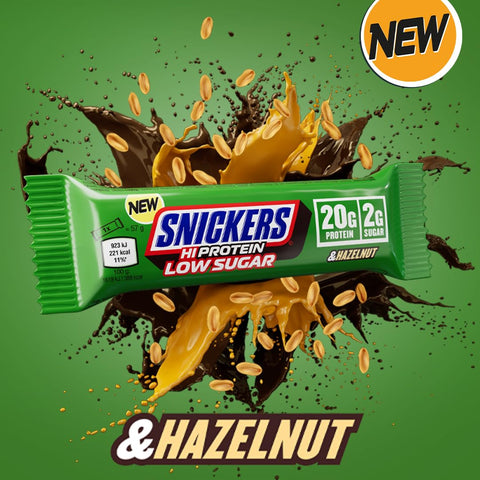 Snickers Low Sugar High Protein Bar Hazelnut 57g