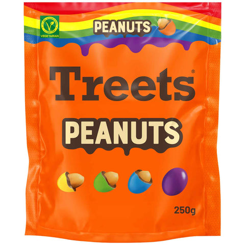 Treets Peanuts Rainbow Edition 250g