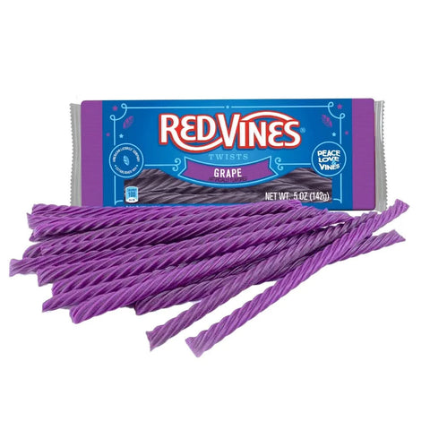 Red Vines Grape Licorice Twists 142g